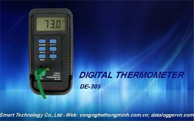 Nhiệt kế kỹ thuật số DE-305 (-50~1300°C)